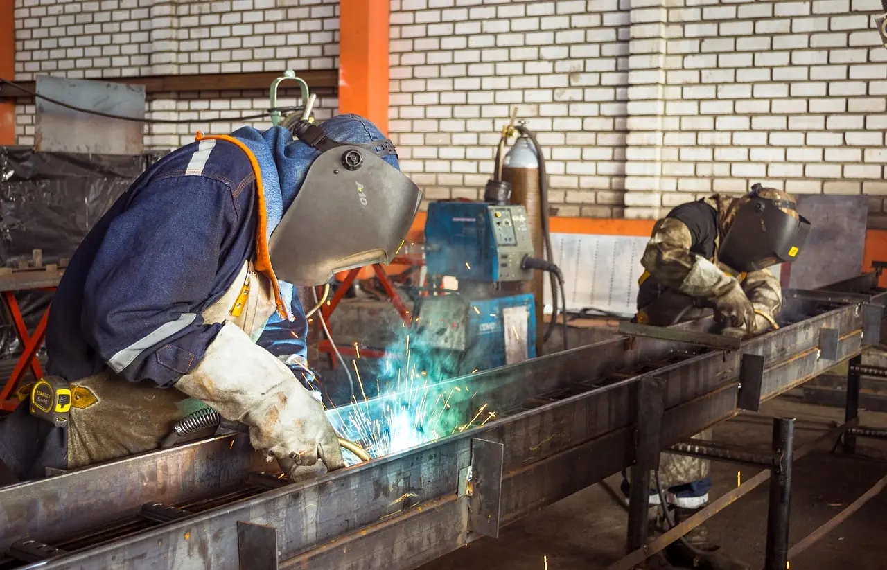 metal, welding, welder